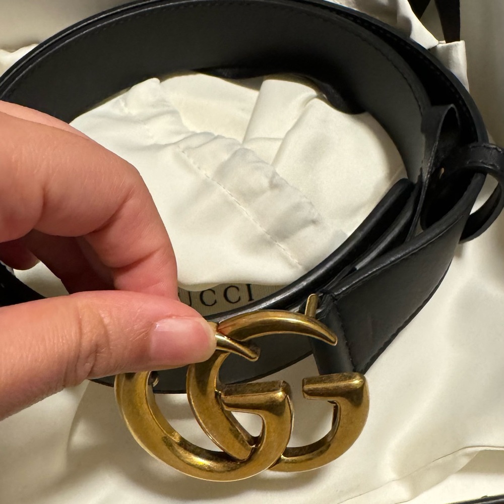 Gucci GG Marmont Wide Belt